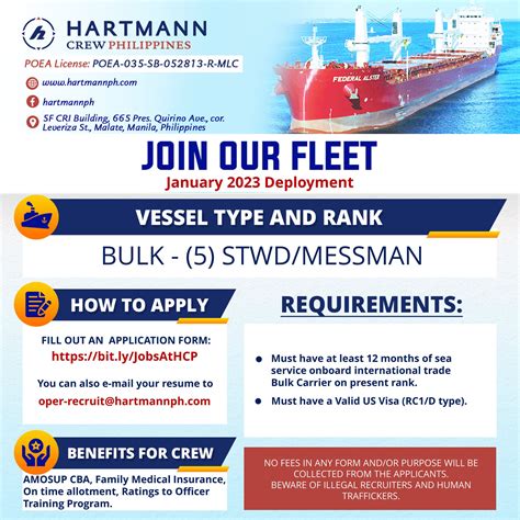 michaelmar phils. inc hiring|Crew Recruited for Bulk Carrier Vessel (Filipino) .
